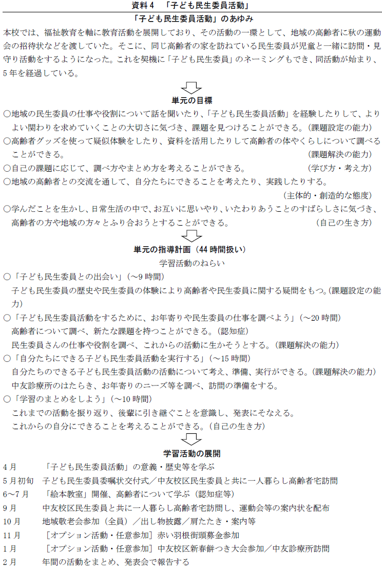 中友小学校資料4/6月20日